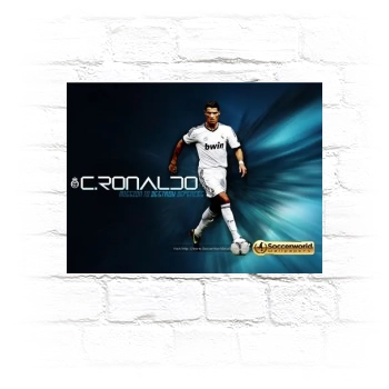 Cristiano Ronaldo Metal Wall Art