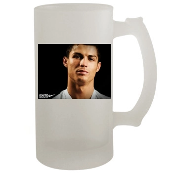 Cristiano Ronaldo 16oz Frosted Beer Stein