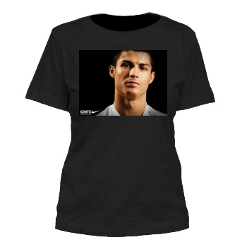 Cristiano Ronaldo Women's Cut T-Shirt