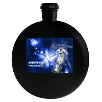 Cristiano Ronaldo Round Flask