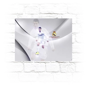 Cristiano Ronaldo Metal Wall Art