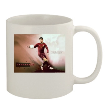 Cristiano Ronaldo 11oz White Mug