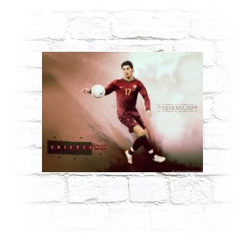 Cristiano Ronaldo Metal Wall Art