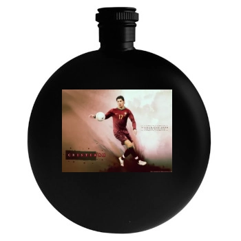 Cristiano Ronaldo Round Flask