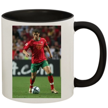 Cristiano Ronaldo 11oz Colored Inner & Handle Mug