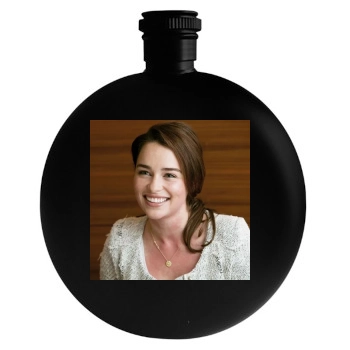 Emilia Clarke Round Flask