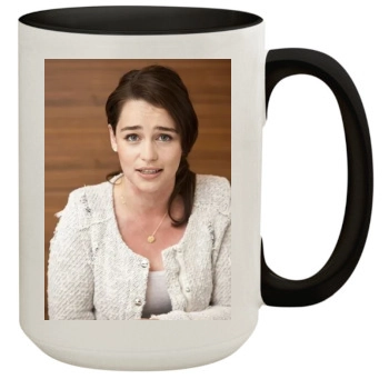 Emilia Clarke 15oz Colored Inner & Handle Mug