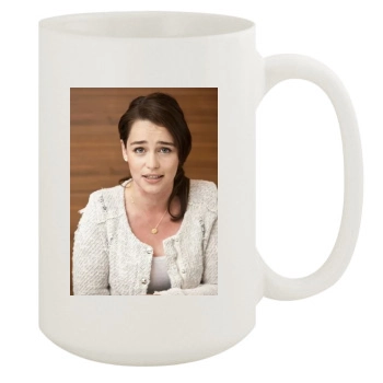 Emilia Clarke 15oz White Mug