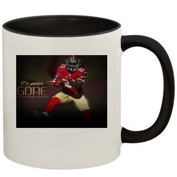 Frank Gore 11oz Colored Inner & Handle Mug