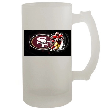 Frank Gore 16oz Frosted Beer Stein