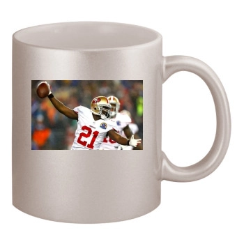 Frank Gore 11oz Metallic Silver Mug