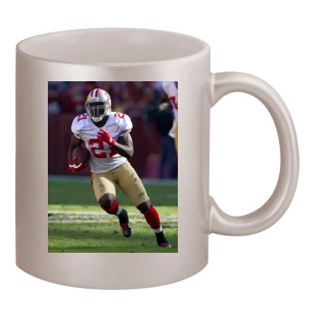 Frank Gore 11oz Metallic Silver Mug