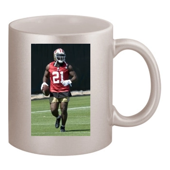 Frank Gore 11oz Metallic Silver Mug