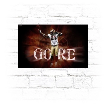 Frank Gore Metal Wall Art