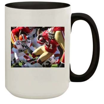 Frank Gore 15oz Colored Inner & Handle Mug