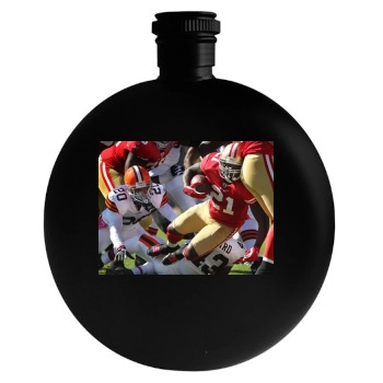 Frank Gore Round Flask