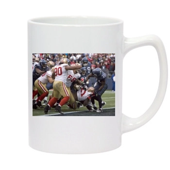 Frank Gore 14oz White Statesman Mug