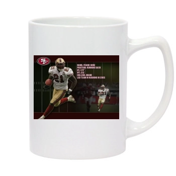 Frank Gore 14oz White Statesman Mug