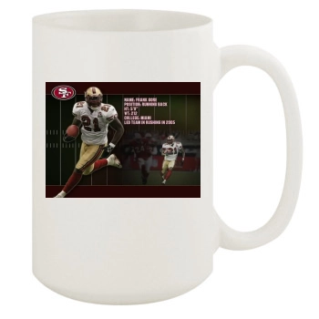 Frank Gore 15oz White Mug