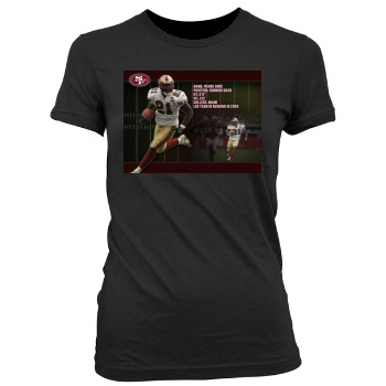 Frank Gore Women's Junior Cut Crewneck T-Shirt