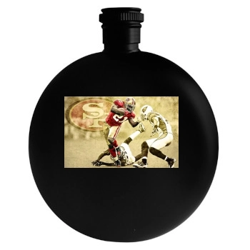 Frank Gore Round Flask