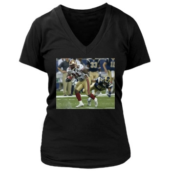 Frank Gore Women's Deep V-Neck TShirt