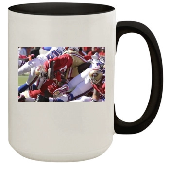 Frank Gore 15oz Colored Inner & Handle Mug