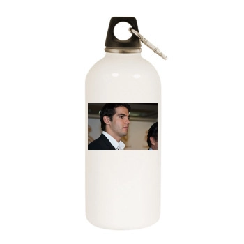 Kaka White Water Bottle With Carabiner