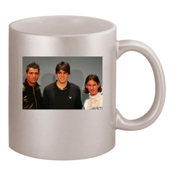 Kaka 11oz Metallic Silver Mug