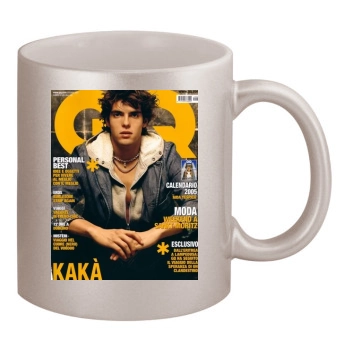 Kaka 11oz Metallic Silver Mug