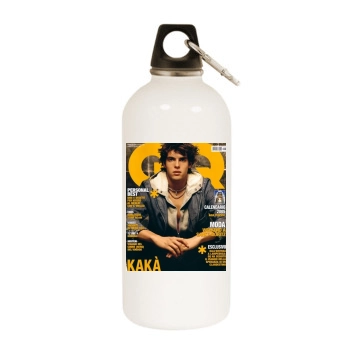 Kaka White Water Bottle With Carabiner