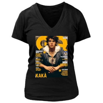 Kaka Women's Deep V-Neck TShirt