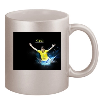 Kaka 11oz Metallic Silver Mug