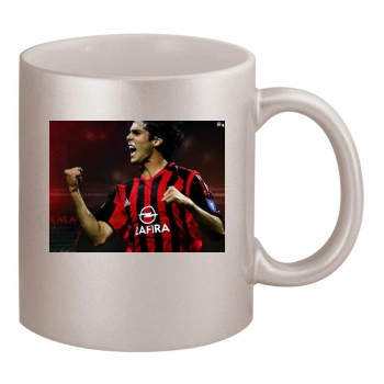 Kaka 11oz Metallic Silver Mug