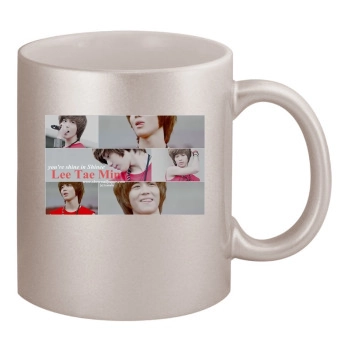 SHINee 11oz Metallic Silver Mug