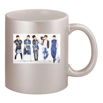 SHINee 11oz Metallic Silver Mug