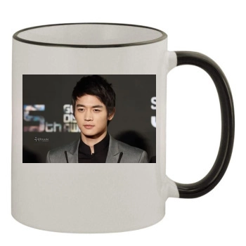 SHINee 11oz Colored Rim & Handle Mug