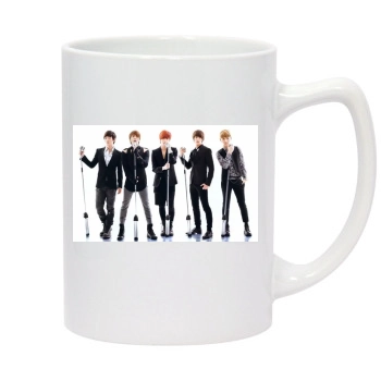 SHINee 14oz White Statesman Mug