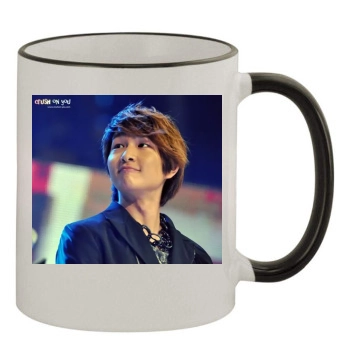 SHINee 11oz Colored Rim & Handle Mug