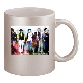 SHINee 11oz Metallic Silver Mug