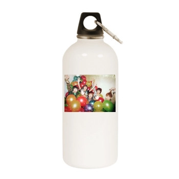 SHINee White Water Bottle With Carabiner