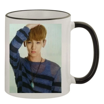 SHINee 11oz Colored Rim & Handle Mug