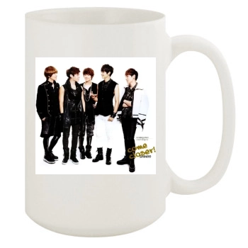 SHINee 15oz White Mug