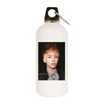 SHINee White Water Bottle With Carabiner