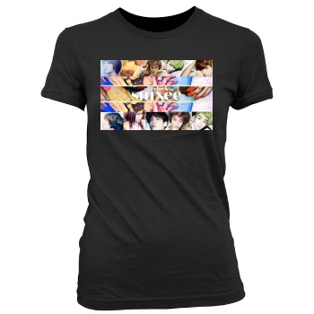 SHINee Women's Junior Cut Crewneck T-Shirt