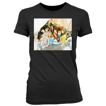 SHINee Women's Junior Cut Crewneck T-Shirt