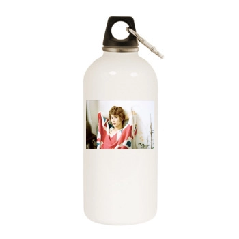 SHINee White Water Bottle With Carabiner