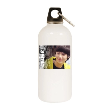 SHINee White Water Bottle With Carabiner