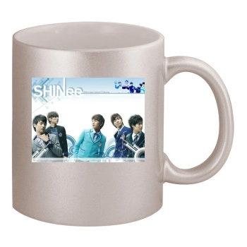 SHINee 11oz Metallic Silver Mug