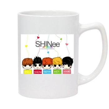 SHINee 14oz White Statesman Mug